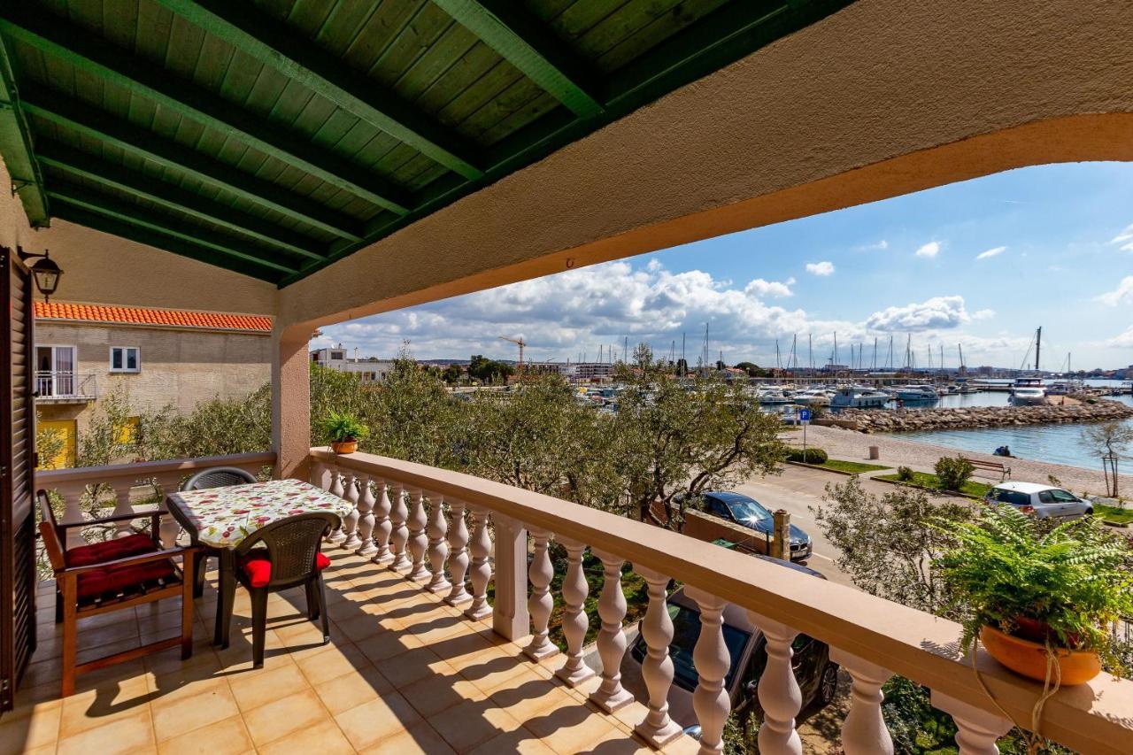 Mare-More Studio W Balcony And Beach Front And View Zadar Exteriér fotografie